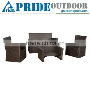 Wholesale Rattan Wicker Furniture Patio Garden Luxury Retro Outdoor Rattan Furniture thumbnail-1