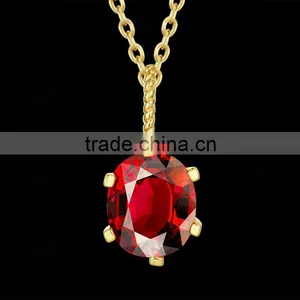 Zircon Gold Plated Necklace for Girls,vintage Gold Plated Necklace thumbnail-3