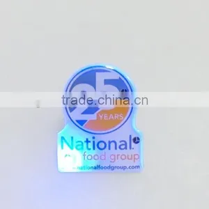 Custom Lapel Pin Glowing Light Led Badge Led Pin for Party thumbnail-1
