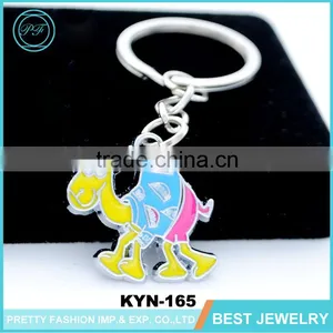 Yiwu Jewelry Market Fashion Cheap Animal Enamel Metal Keychain thumbnail-1
