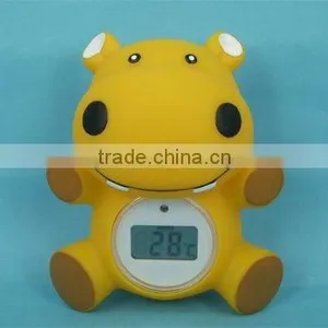 Digital Baby Bath Toy Thermometer Hippo thumbnail-1