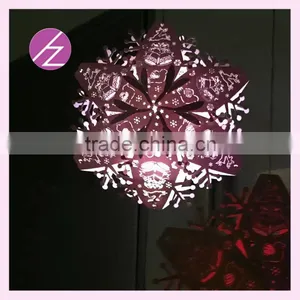 New Style of 3D Christmas Star Favor Christmas Room Decoration be Able to Shine Hot Sale Assorted Colours for Your Choose thumbnail-6