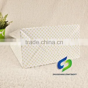 2016 Factoty Directely Custom Cheap White Kraft Paper Recycle Paper Material Shopping Bag thumbnail-4