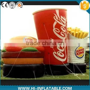 Lovely Advertising Inflatable Food Model of Macdonald Set Meal thumbnail-1