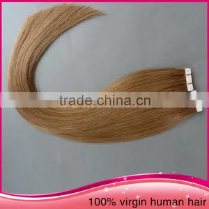 Wholesale Remy Hair Tape Hair Extension India Human Pu Hair Extension thumbnail-4