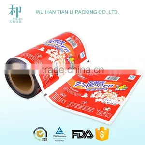 High Barrier Sachet Packaging Plastic Film Roll for Cake Bread Snack thumbnail-2