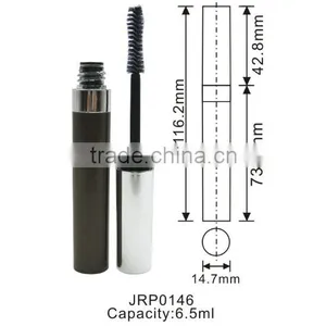 Empty Plastic Round High Quality Liquid Mascara Bottle Cosmetics Container thumbnail-1