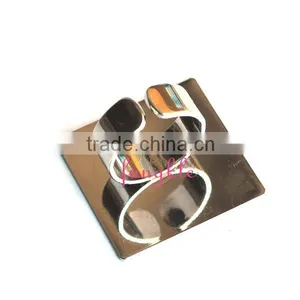 New Portable Ring Stainless Steel Nail Polish Beauty Draw Palette thumbnail-3