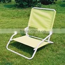 Steel Folding Low Legs Beach Chair thumbnail-1