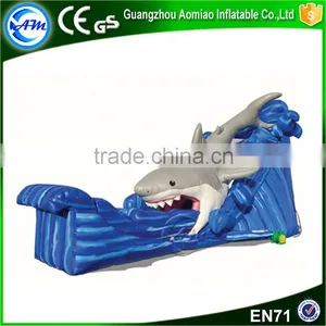 New Design Cheap Adult Size Water Slides,inflatable Shark Slide Supplier's Choice thumbnail-1