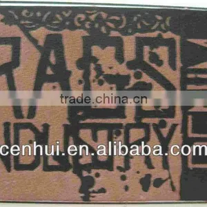 China Factory Customized High Quality Embossed Leather Patch thumbnail-1