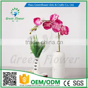 Greenflower 2016 Real Touch PU Latex Moth Orchid Artificial Flowers for Wedding Decrations Flowers thumbnail-1