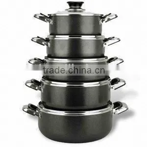 Non Stick Cooking Pot Aluminum Cookware Set thumbnail-2
