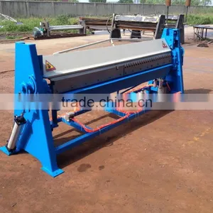 Metal Hand Folding Machine 2mm Aluminum Sheet Manual Bending Machinery For Sale thumbnail-2
