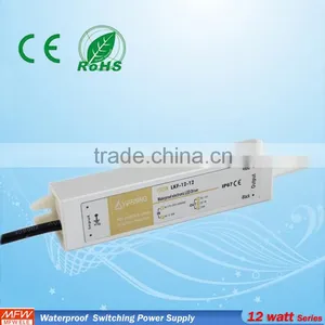 Strong Waterproof Cover / Constant Voltage / Good Price / Mini Led Driver 12w 12v Led Power Supply thumbnail-1