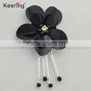 2017 Spring Sequin Flower Patch Design Applique for Decoration WPHB-062 thumbnail-2