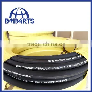 Large Diameter Wire Braid Hydraulic Rubber Hose thumbnail-2
