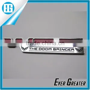 Mufacture Custom Chromed Car Badge, Car Badges Auto Emblems ABS Plastic Badge thumbnail-1