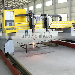 Gantry Cnc Cutting Machine Gas Cutter Stable Heavy Duty Cut Steel Aluminum thumbnail-1