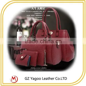 4pcs in 1 Set Branded Tote Women Handbag thumbnail-2