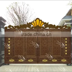 Aluminium Driveway Courtyard Gate and Automatic Swing Courtyard Gate thumbnail-1