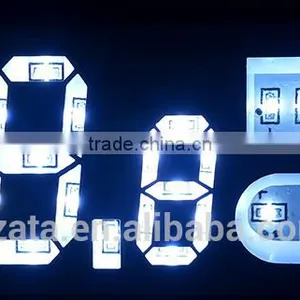 High Quality Custom SMD White 7 Segment Display for Water Heater thumbnail-2