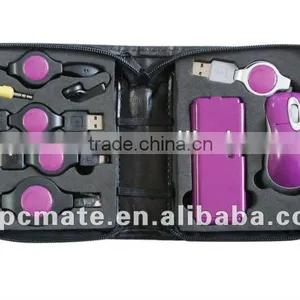USB Travel Kit With Convenient USB Tools and USB Computer Peripherals thumbnail-1