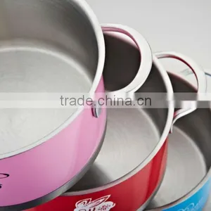 High Quality Aluminum Stock Pot CS560D CE FDA SGS thumbnail-5