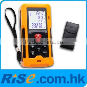 Area Volume Measurer Range Finder Professional Level Gauge Tool 80m/262ft With Accuracy 1.5mm Laser Distance Meter thumbnail-1