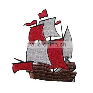 Boat Car Plain Embroidery Iron on Badges thumbnail-1