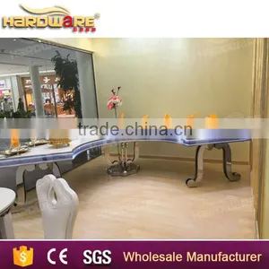 Half Round Shape With MDF Dining Table , Mdf Wedding Table thumbnail-4