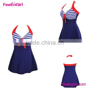 Plus Size One Piece Swimsuit Women thumbnail-1