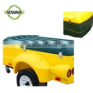 Trailer, Covered, Camping, Insulated, Travel,ABS TRAILER thumbnail-1