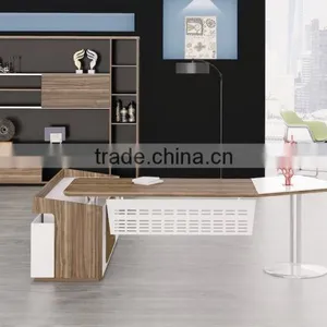 White Environment Painting Modern Executive Desk Modular Office Furniture L-B1504 Quality Choice thumbnail-1