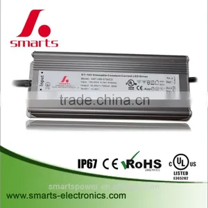 Ip67 Constant Current Led Driver 0-10v Dimmable Led Power Supply 1050ma 63w thumbnail-1
