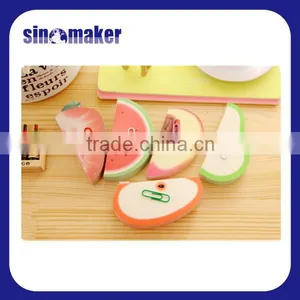 Fruit Note Memo Pads Portable Scratch Paper Notepads Post Sticky Apple Shape thumbnail-5