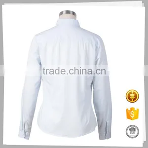 Clothes Supplier Latest Design Cheap Cotton Woman Blouse thumbnail-2