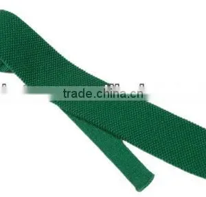 Green Knitted Skinny Mens Polyester Tie Neckties thumbnail-1