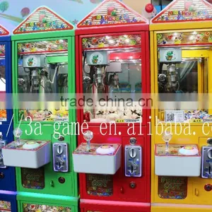 New Design Mini House 4 Parts of Claw Crane Machine Arcade Game for Gift Coin Selector Game thumbnail-2