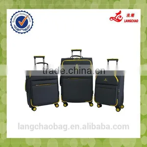 Four Wheels Compass Waterproof Fabric Travel Bag China Wholesale Luggage Sets thumbnail-4