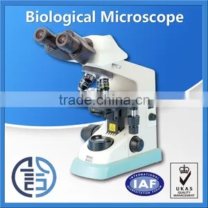 E-100 Biological Binocular Microscope Electron Microscope Price Cheap thumbnail-1