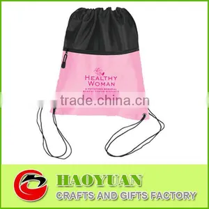 2015 Waterproof Polyester Drawstring Shopper Bag-HYGWD029 thumbnail-6