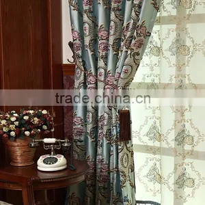 China Hand Embroidery Designs Fabric Curtain Wholesale / Jacquard Curtain Fabric / Curtain Fabric thumbnail-4