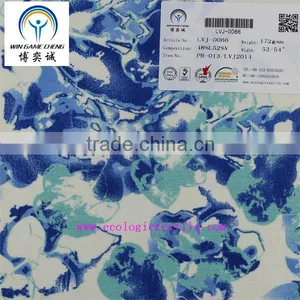 48%LINEN 52%VISCOSE INTERWOVEN PRINTED FABRIC FOR GARMENT thumbnail-1