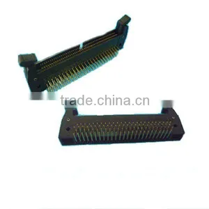 Right Angle 1.27x2.54mm Ejector Header Connetor With 6-100 Contacts thumbnail-1