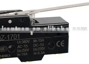 Kontron 15A Silver Contact Z-15GW-B Micro Switch thumbnail-1