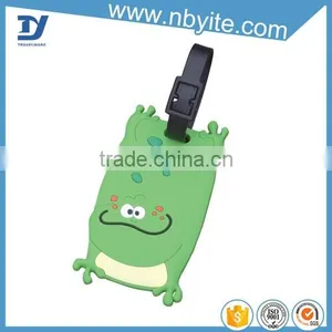 Wholesale Cartoon Dessign Its Luggage Tags to Print Baggage Tag Sticker Bags Accessories Branded Logos thumbnail-6