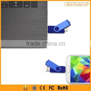 Christmas Promotional Gift 2016 Smart Phone Dual Port Usb Flash Drives thumbnail-5