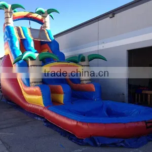 Lanqu Long Water Slides Inflatable Trippo Slide thumbnail-4