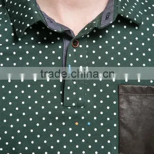 Custom Mens Quick Dry T-shirts China Spot Pure Cotton Moisture Transfer Leisure Polo Shirts thumbnail-3